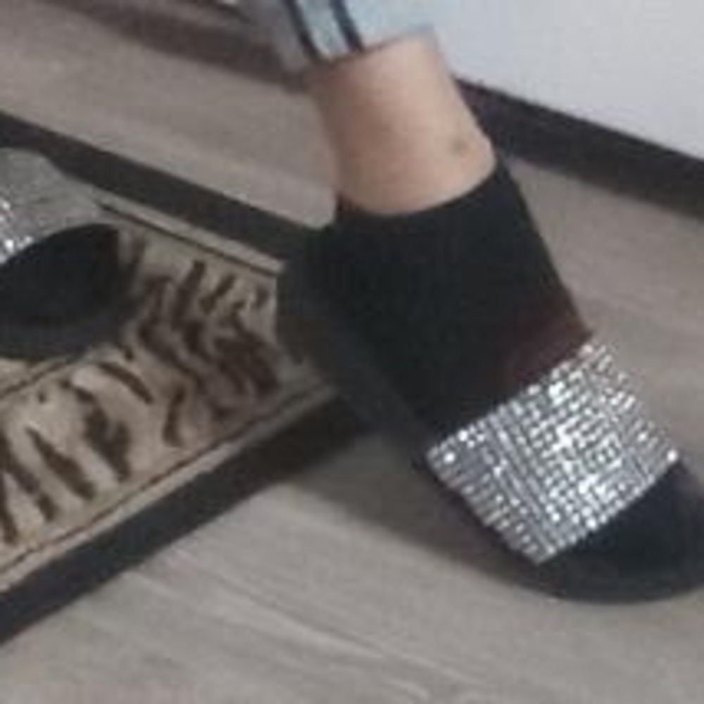 Women's Rhinestone Slides
